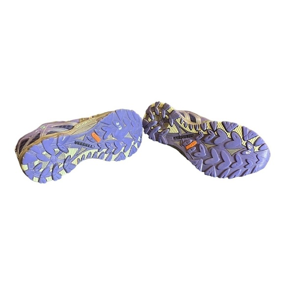Merrell Womens Grassbow Air Low Lavender Hiking Shoes Sneakers Size 9 - Picture 4 of 13